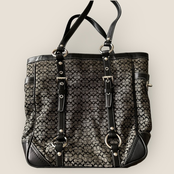 Coach | Vintage Y2K Signature Canvas Tote Bag - Picture 7 of 11